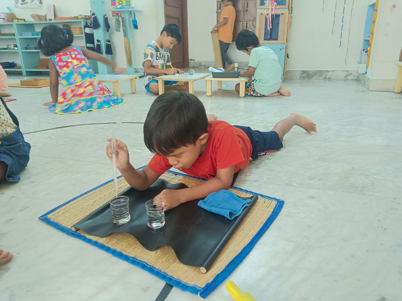 Independent work with educational materials